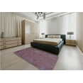 thumbnail image 4 of Ahgly Company Indoor Round Patterned French Lilac Purple Area Rugs, 5' Round, 4 of 6