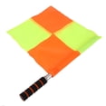 thumbnail image 3 of Bandera de Fútbol, Banderines de árbitro Linier de Fútbol con Barra de Metal y Mango de Espuma, con Bolsa de Transporte Ecomeon no, 3 of 4