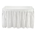 thumbnail image 4 of 4 Ft. Party Folding Ice Table with Matching Skirt White, 4 of 5