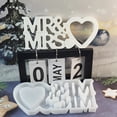 thumbnail image 6 of lanema Wedding Table Decoration Resin Mold Wedding Table Ornament Crafting Mold Flexible Silicone Mold for Resin Love Sign, 6 of 20