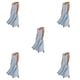 thumbnail image 3 of Sonducket vestido de verano de las mujeres sin mangas cuello boho estilo vintage playa suelto largo kaftan desgaste diario vacaciones cielo azul Type2 NO2, 3 of 6
