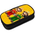 thumbnail image 2 of Su-per Ma-Rio Game Large Capacity Pencil Case with Zipper Durable Pencil Pouch Cute Pen Bag Anime Multi-, 2 of 3