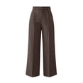thumbnail image 5 of Abomasnow Women's Plus Size Dressy Pants High Waisted Straight Leg Pants Work Office Business Casual Pull on Stretchy Pants with Pockets, 5 of 6