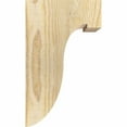 thumbnail image 3 of 6"W x 6"D x 10"H Del Monte Rough Sawn Corbel, Douglas Fir, 3 of 9