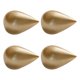 thumbnail image 2 of Naiovety Ganchos de gota de agua modernos, colgador de abrigos creativo montado en la pared, decoración de pared, construcción robusta, 4 Decoración del hogar oro l, 2 of 6