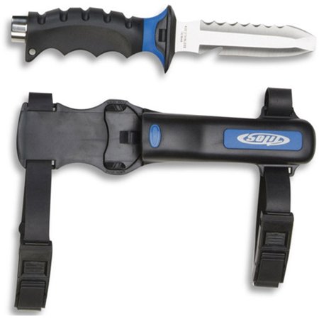 Blunt Tip Diving Knife - Tilos Diver Blunt Tip Knife (Black)