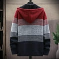 thumbnail image 7 of Male Pullover Sweaters Autumn Winter Slim Fit Casual Men Plus Thick Sweater Large Size Hooded Cardigan Hat Fashion Comfortable Sweater, 7 of 7