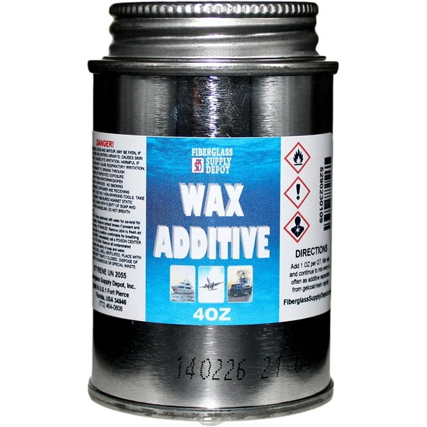 Fiberglass Supply Depot Wax Additive 4 oz Surfacing Agent for use
