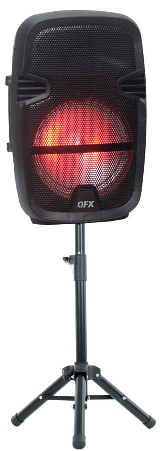 qfx 8 portable party speaker