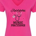 thumbnail image 4 of Inktastic Nurse Practitioner LNP Gift Women's V-Neck T-Shirt, 4 of 5