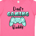 thumbnail image 4 of Inktastic Dad's Gaming Buddy- Aqua Controller Boys or Girls Toddler T-Shirt, 4 of 5