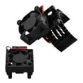 thumbnail image 3 of TISHITA 1/10 RC Car ESC Cooling Fan and Motor Fan Set Sturdy for Rally Rustler Slash Black, 3 of 8