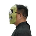 thumbnail image 3 of Masque d'alien aux yeux globuleux,Accessoire de costume d'Halloween unisexe pour adultes, par Way to Celebrate, 3 of 6
