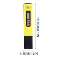thumbnail image 3 of Aursykel Portable Digital PH Meter Water Quality Tester Kit for Home and Outdoor Use Accurate for Drinking Water Beer Swimming Pools Hydroponics Spas Consistent Results, 3 of 3