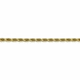 thumbnail image 3 of 10K Yellow Gold 3.35mm D/C Quadruple Rope Chain (24 X 3.35) Made In Peru 10qt025-24, 3 of 5