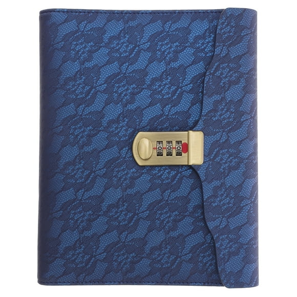 Personal Secret Locking Diary Combination Lock Journal Locked Refillable Diary