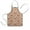 Beige Christmas Gingerbread, variant on Red Christmas Santa Costume Pattern Kids Aprons for Girls and Boys,Adjustable Neck Strap Toddler Aprons for Kids Cooking Baking