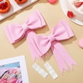 thumbnail image 4 of BALAHAPY 2Ud Adornos Para Pasteles Con Gran Lazo Rosa De Eva Para Fiestas Y Celebraciones, 4 of 7