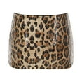 thumbnail image 5 of Womens Shorts Cheetah Print Shorts Leopard Micro Shorts Y2k Mini Shorts Rave Party Outfits, 5 of 9