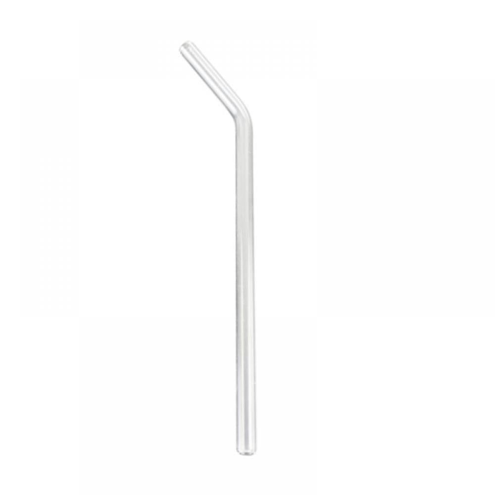 1 Set Healthy & Clean Glass Straws, Reusable Bent & Straight Transparent  Straws , 7.8 Inch Long, 10mm Thick, Suitable For Drink Shop, Bar, Family  Gathering, Party, Restaurant And Outdoor Use