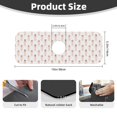 thumbnail image 2 of Xecao Poodle Dog for Kitchen Sink Splash Guard Faucet Mat , Faucet Guard & Draining mat, (15" X 5.5" ), 2 of 7