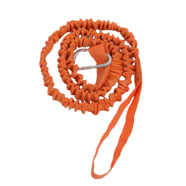 koolsoo Support de Canne à Pêche Réglable Colid Oars Planche de Surf 35 Pouces-59 Pouces Élastique Élastique Kayak Orange