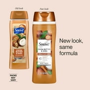 Suave Cocoa Butter + Shea Moisturizing Body Wash with Glycerin & Vitamin E, 18 FL OZ