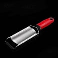 thumbnail image 3 of Aodebiao Stainless Steel Cheese Grater Zester, Multi-Purpose Kitchen Grater for Ginger, Chocolate, Nutmeg, Garlic, Carrot, Lemon, Non-Clogging Rust-Proof Handheld Grater with Storage Handle, 3 of 7
