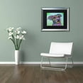 thumbnail image 3 of Trademark Fine Art "Beaker" Canvas Art by Dean Russo, Black Matte, Silver Frame, 3 of 4
