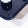 thumbnail image 3 of SHOWERORO Lunch Box Container Blue Bento Design Portable Adults 1Set, 3 of 8