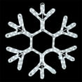thumbnail image 2 of Novelty Lights 15" Christmas Snowflake LED Rope Light Sculpture, Pure White, 2 of 2