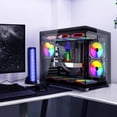 thumbnail image 2 of Gabinete Gamer Mini Torre Tank Core Pro GI925 Negro, 2 of 10