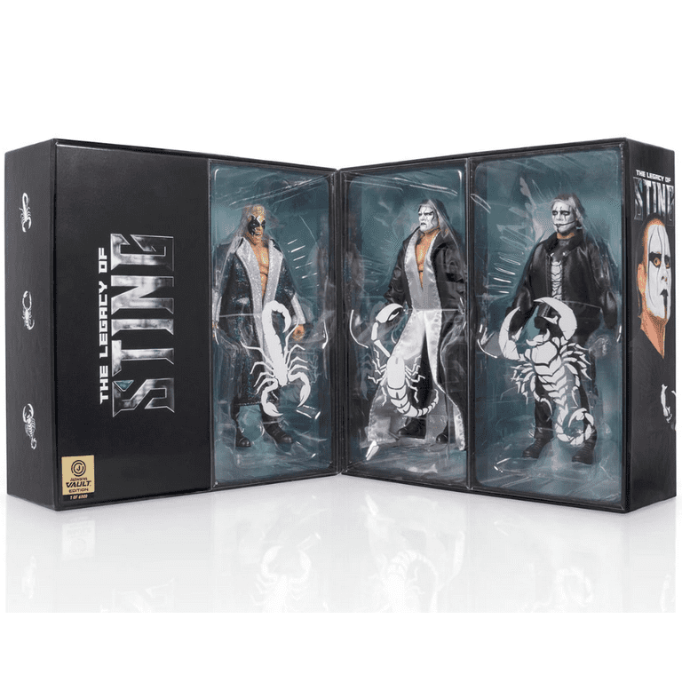 AEW All Elite Wrestling Legacy of Sting 3-Pack Wrestling Action