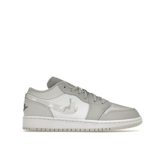 Jordan Kid's 1 Low White Camo Shoes, from StockX