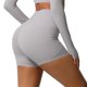 thumbnail image 1 of Pantalones Cortos de Yoga de Cintura Alta, Cómodo Fitness Deportivo, Pantalones de Secado Apretados Transpirables para Mujeres, 1 of 9