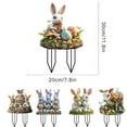 thumbnail image 2 of Justharion Easter Books For Children Fun And Educational Easter Reads Garden Stakes Spring Decor Easter Bunny C, 2 of 5