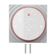 thumbnail image 1 of Termostato inteligente inalámbrico Wifi, programable, para calentar agua, control por voz, CA 95-240 V, base cuadrada, color blanco, 1 of 14