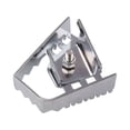 thumbnail image 2 of Motorcycle Rear Foot Brake Pedal Brake Peg Pad Extender Brake Extension (Silver), 2 of 6