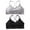4-B, variant on SELONE Teen Girl Bras 2 Pack Longline Cami Bras Racerback Training for Teens Girls Letter Print Sport 2 Pack Bras for Kids Girls Bras Teen Bras for Girls Bras for Girls Everyday Bras A One Size