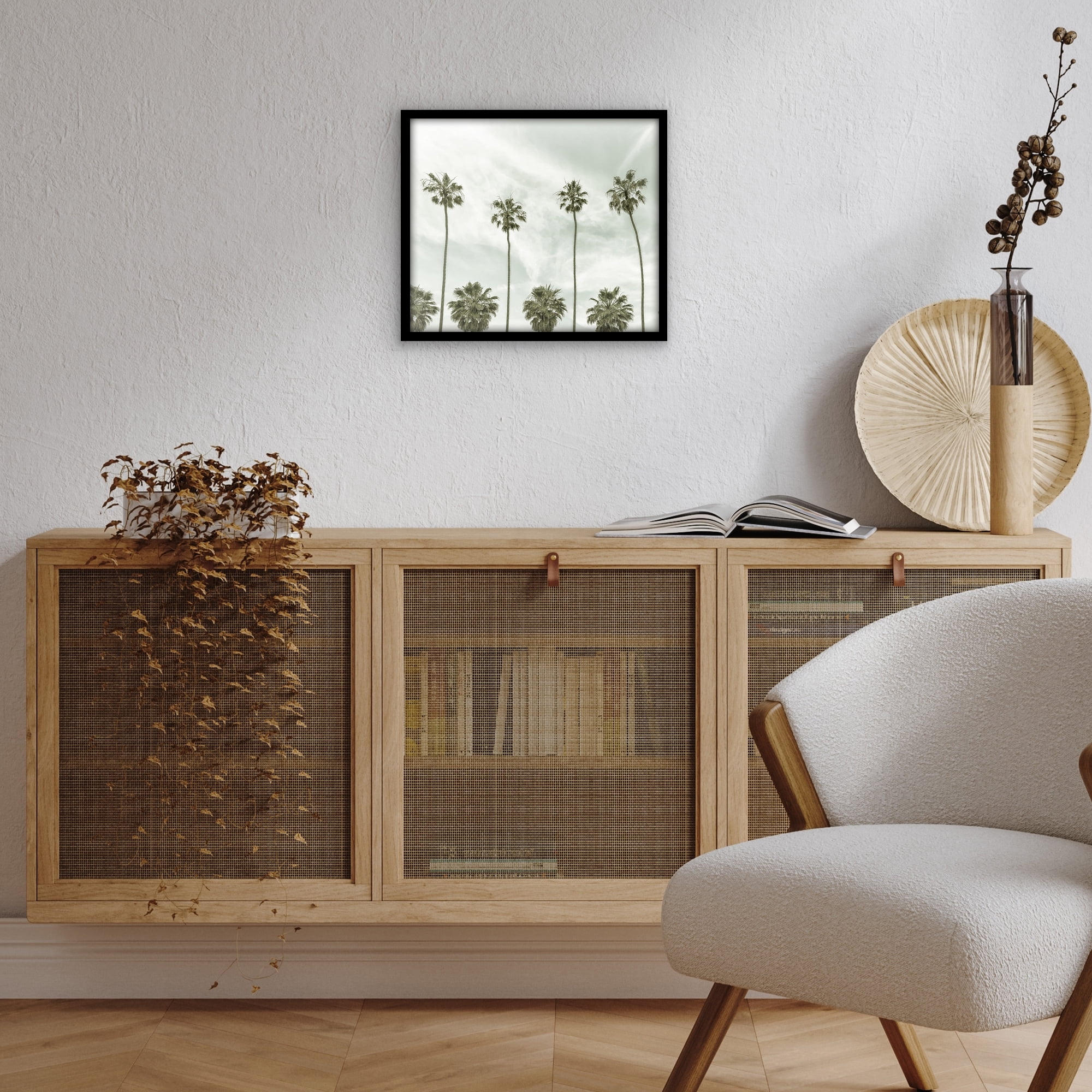 Americanflat 12x14 Picture Frame with Polished Plexiglass Streamline Collection Thin Border Wall - Black