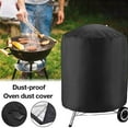 thumbnail image 4 of pitrice Housse de Table Ronde Barbecues Housse de Gril Imperméable Ensembles d'Extérieur Housse de Protection, Housse de Bassin à Feu, Gril Barbecue 58x77 cm, 4 of 8