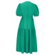 thumbnail image 4 of Puntoco Vestido De Manga Corta Con Cuello En V, Vestido De Verano De Manga Corta De Color Sólido Para Mujer Verde Xl, 4 of 7