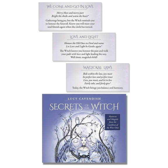 Secrets of the Witch Affirmation Deck: Magickal Inspiration for Everyday Enchantment, (Hardcover)