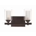 thumbnail image 2 of 16712ESP2 Craftmade Lighting Celeste 2 Light Bath Vanity in Modern Style - 11.75 inches wide by 7 inches high, 2 of 3