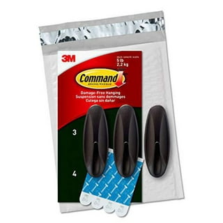 Command™ Outdoor Stainless Steel Wire Hooks with Foam Strips 17065S-AWES -  The Binding Source