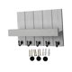 thumbnail image 3 of Colgador de llaves multifuncional de pared para entrada, oficina y puerta. Gris, 3 of 9