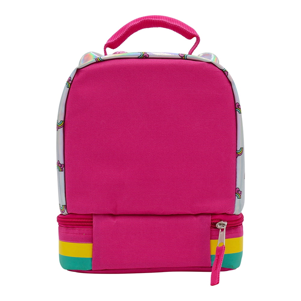 Hello Kitty Rainbow Connection Kids' Dual Compartment Lunch Bag