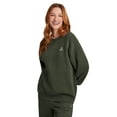 thumbnail image 2 of Reebok Women's Game Day Fleece Oversize Crewneck Sweatshirt, Size XS-4X, 2 of 6