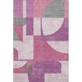 thumbnail image 2 of Addison Rugs Mayfield Premium Machine Washable Transitional Mid Century Blush Rectangle Rug, 3' x 5', 2 of 7