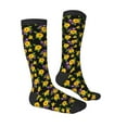 thumbnail image 3 of Fotbe Daisies Flowers print Women's Men's Novelty Crew Socks Cotton Socks Knee High Socks for Walking,Running,Nurses,Pregnancy, 3 of 9